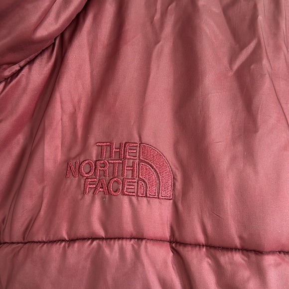 Excellent Condition North Face Girls Mossbud Swirl Reversible Jacket Large 14/16 - Picture 4 of 17